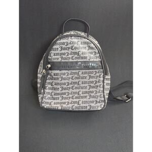 Juicy Couture Gothic Status‎ Black Love Lock Backpack
